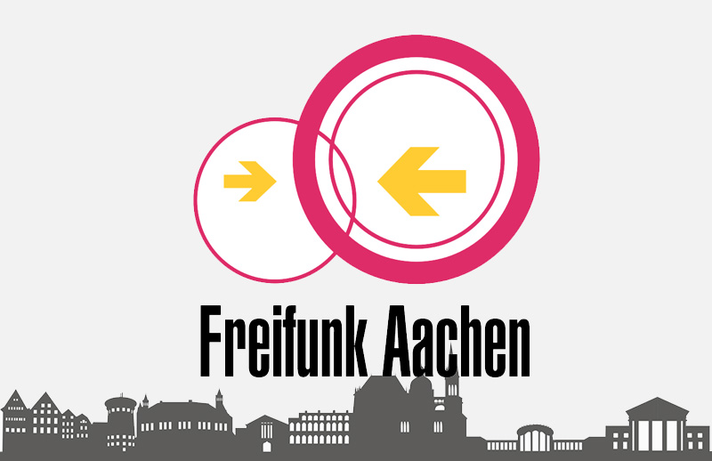 Die GRÜN Software AG unterstützt die Initiative Freifunk für ein freies WLAN in Aachen.