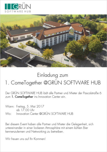 1. ComeTogether @GRÜN SOFTWARE HUB